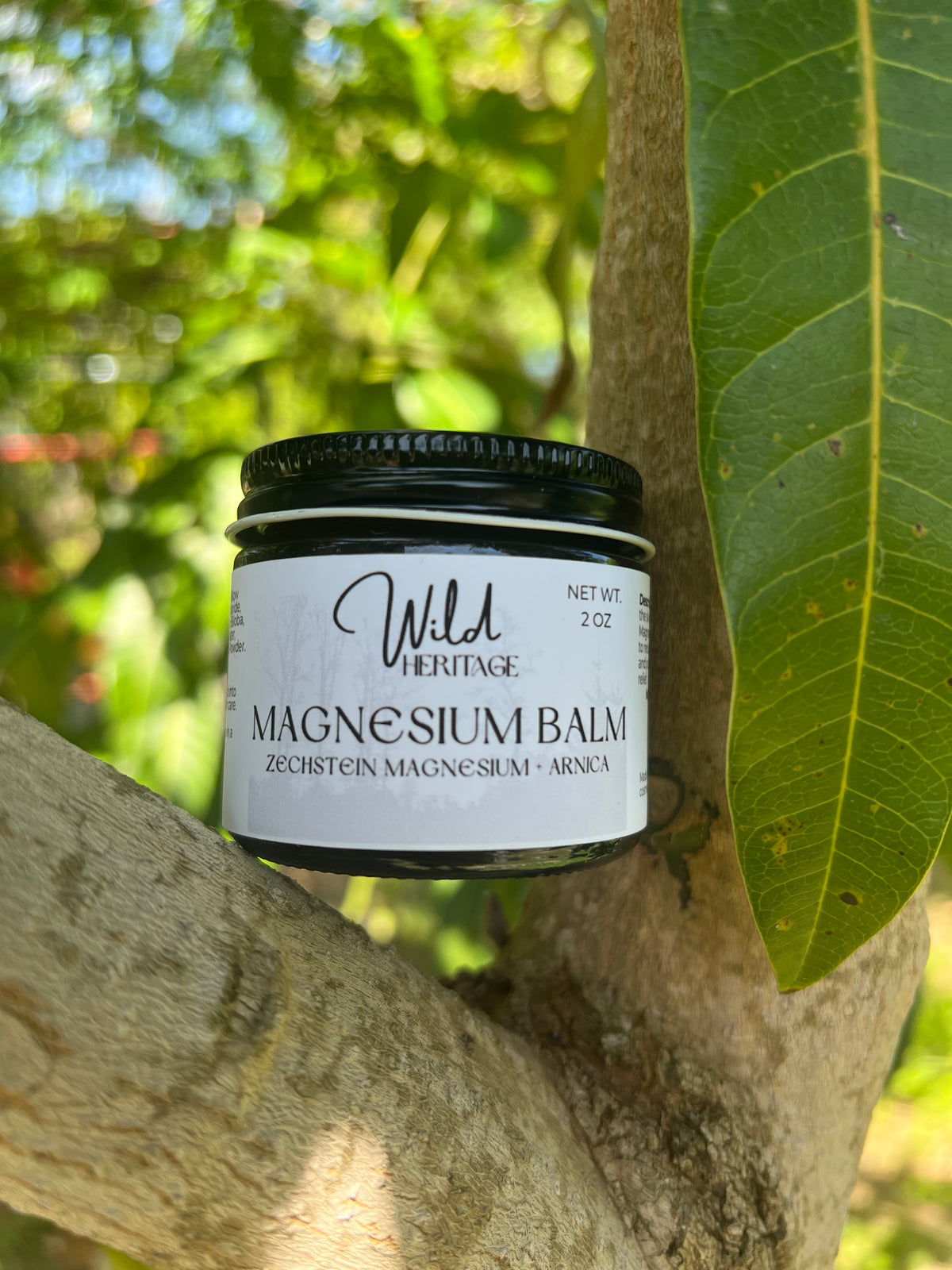 Magnesium Balm for sore muscles and skin nourishment