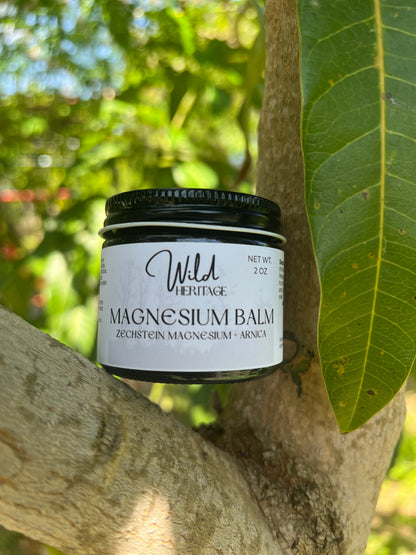 Magnesium Balm for sore muscles and skin nourishment
