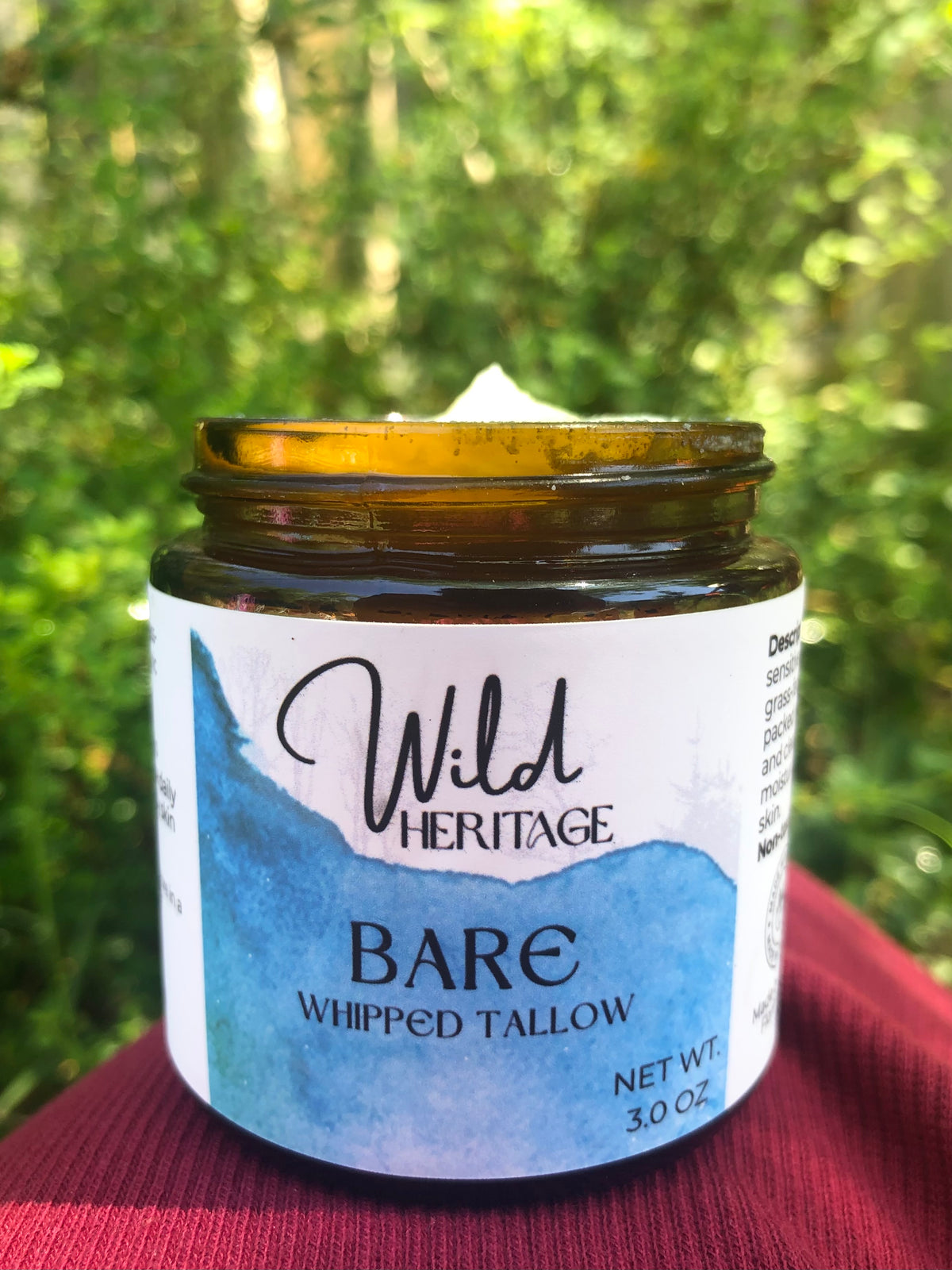 grass fed tallow with jojoba